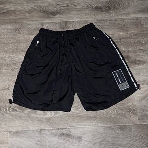 Black Homme Femme Los Angeles nylon shorts